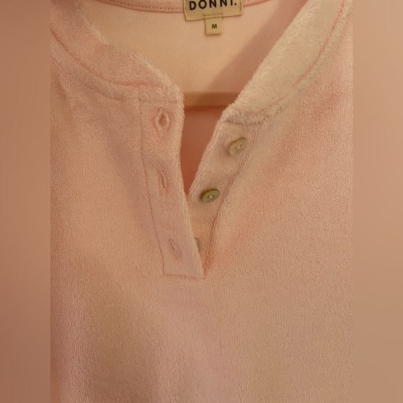 Donni Terry Henley Sweatshirt - Picture 7 of 8